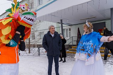 Сергей Грачев по традиции посетил детский дом в Соль-Илецке